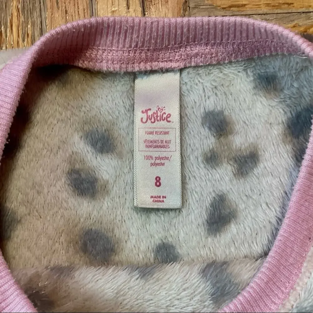 Cat Naps Warm Plush Pajama Set